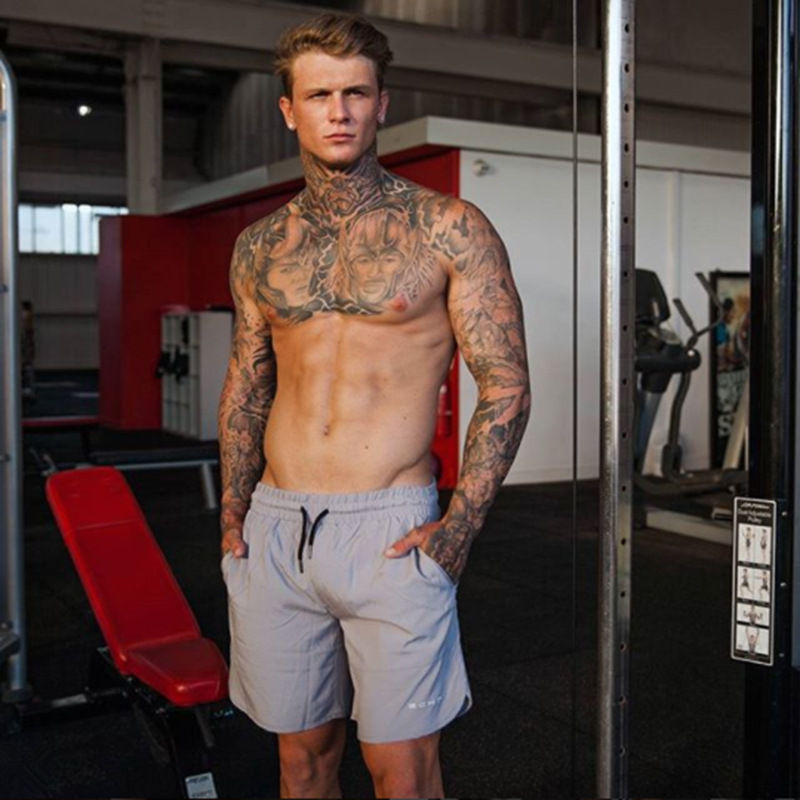 Sommer Herren Laufshorts Jogging Shorts Gym Fitness Bodybuilding Training Sportbekleidung