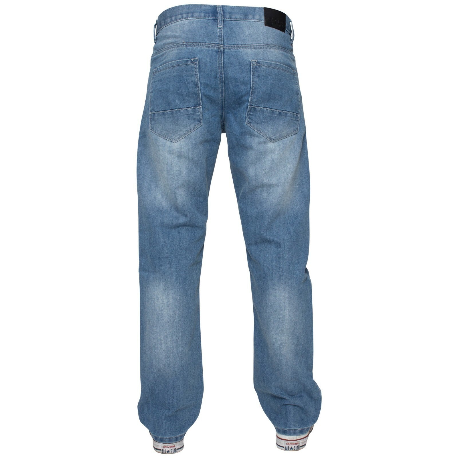 Mens Regular Fit Jeans Straight Leg Denim Trouser Pants Big Tall All Waist Sizes