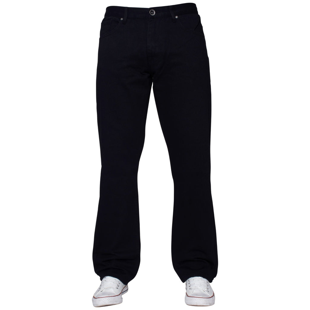 Mens Regular Fit Jeans Straight Leg Denim Trouser Pants Big Tall All Waist Sizes