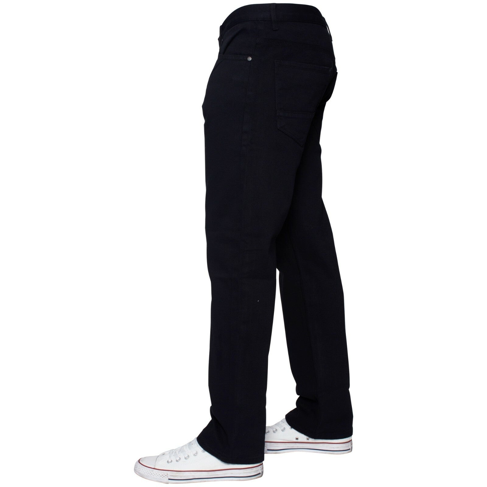 Mens Regular Fit Jeans Straight Leg Denim Trouser Pants Big Tall All Waist Sizes