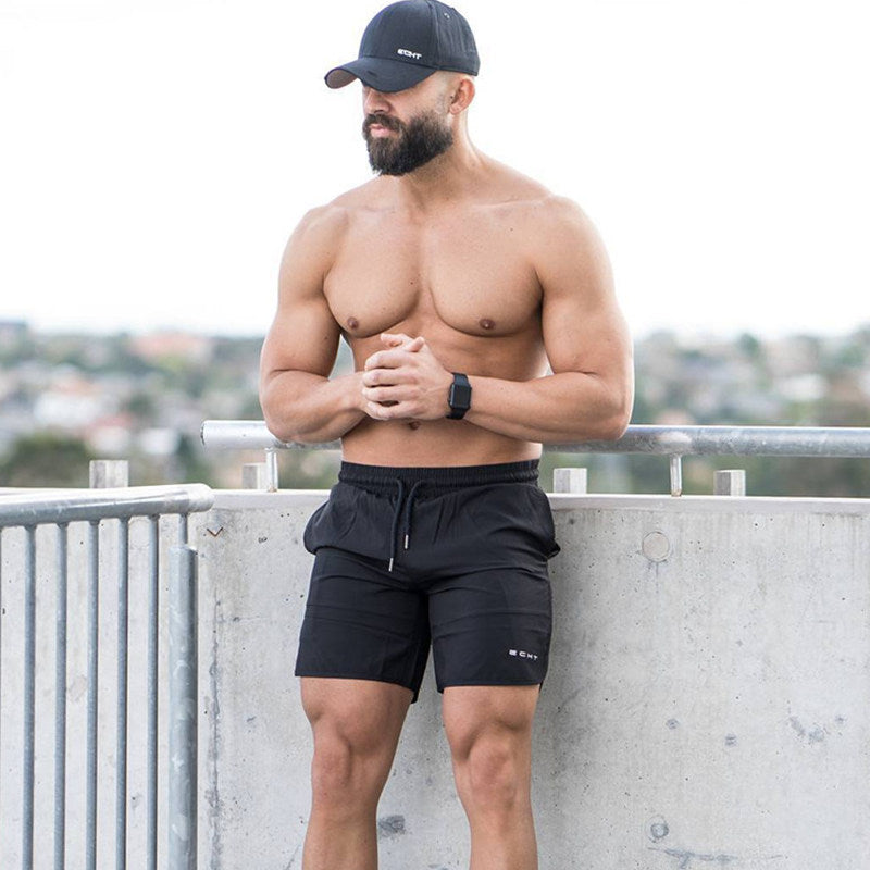 Sommer Herren Laufshorts Jogging Shorts Gym Fitness Bodybuilding Training Sportbekleidung