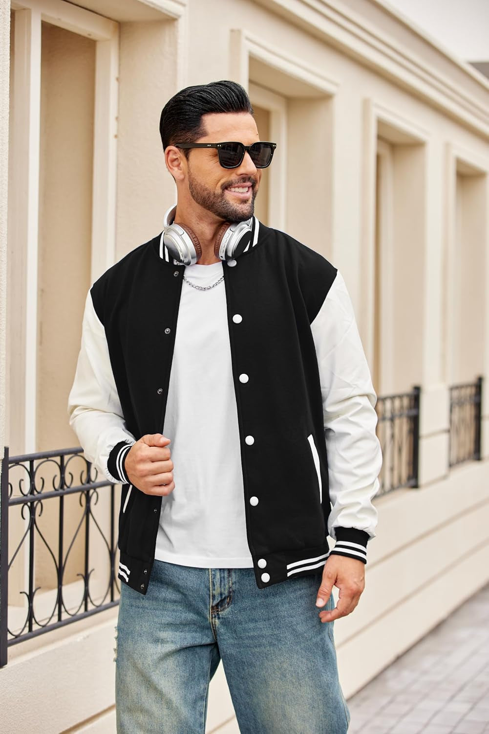 Men'S Cotton Shirt Long Sleeve Casual Henley UK Shirts for Men